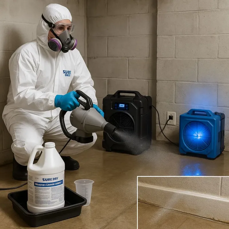 Sanitization and Odor Removal process in Live Oak County, TX