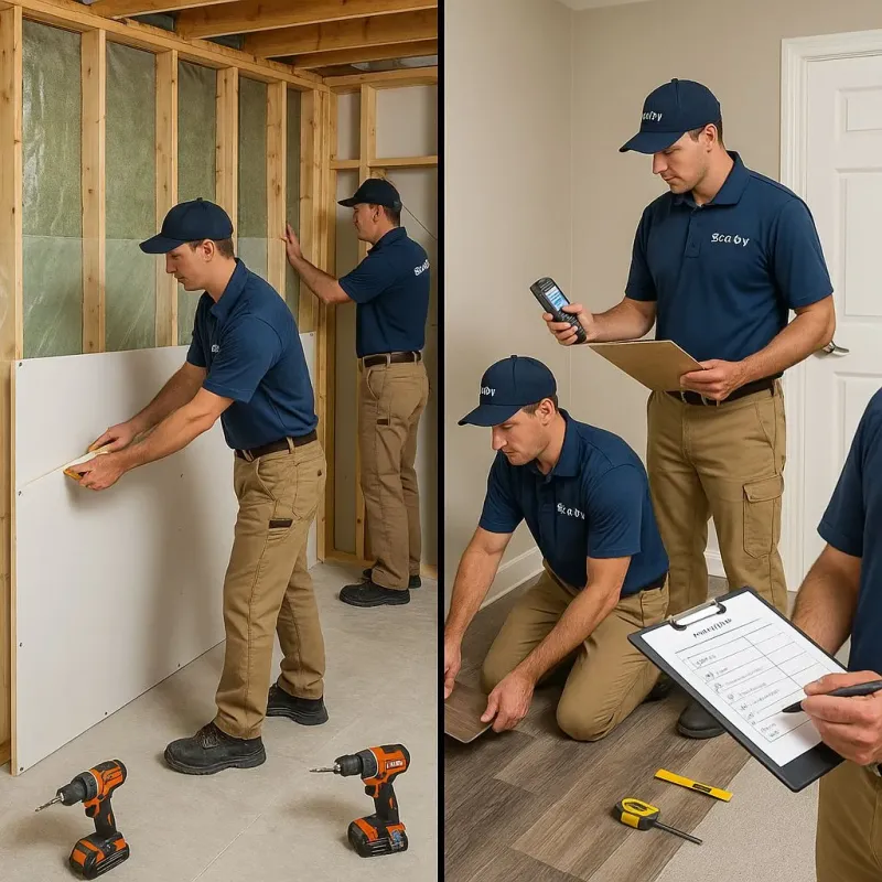 Repairs and Reconstruction process in Live Oak County, TX
